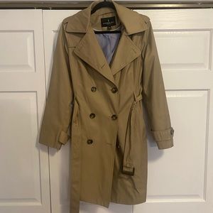 London Fog Medium Hooded Trench Coat
